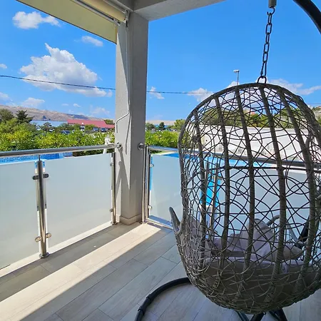 Villa Stella With Pool And Seaview Karlobag Room photo